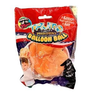 Donald Trump Jelly Balloon Ball | Fun Novelty Toy Inflates Up To 25cm MAGA Gift